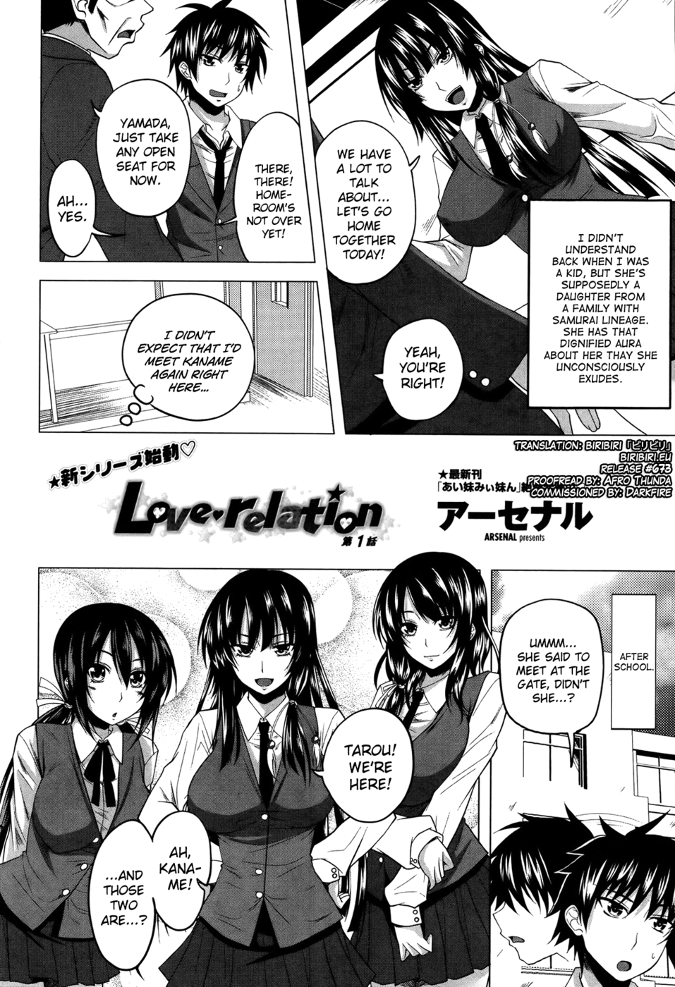 Hentai Manga Comic-Love Relation-Chapter 1-4